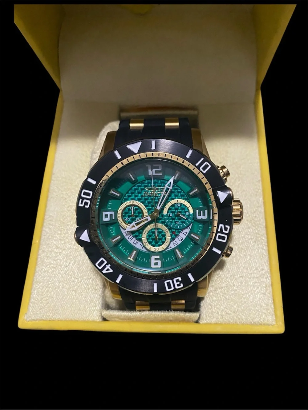 Set of 3 Men's Invicta Chronograph Watches